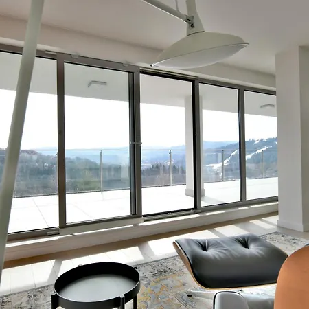 Hit! Skyview Penthouse - W Beskidach Lägenhet *