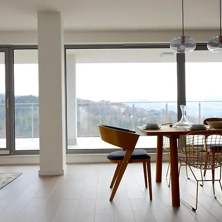Hit! Skyview Penthouse - W Beskidach Lägenhet *